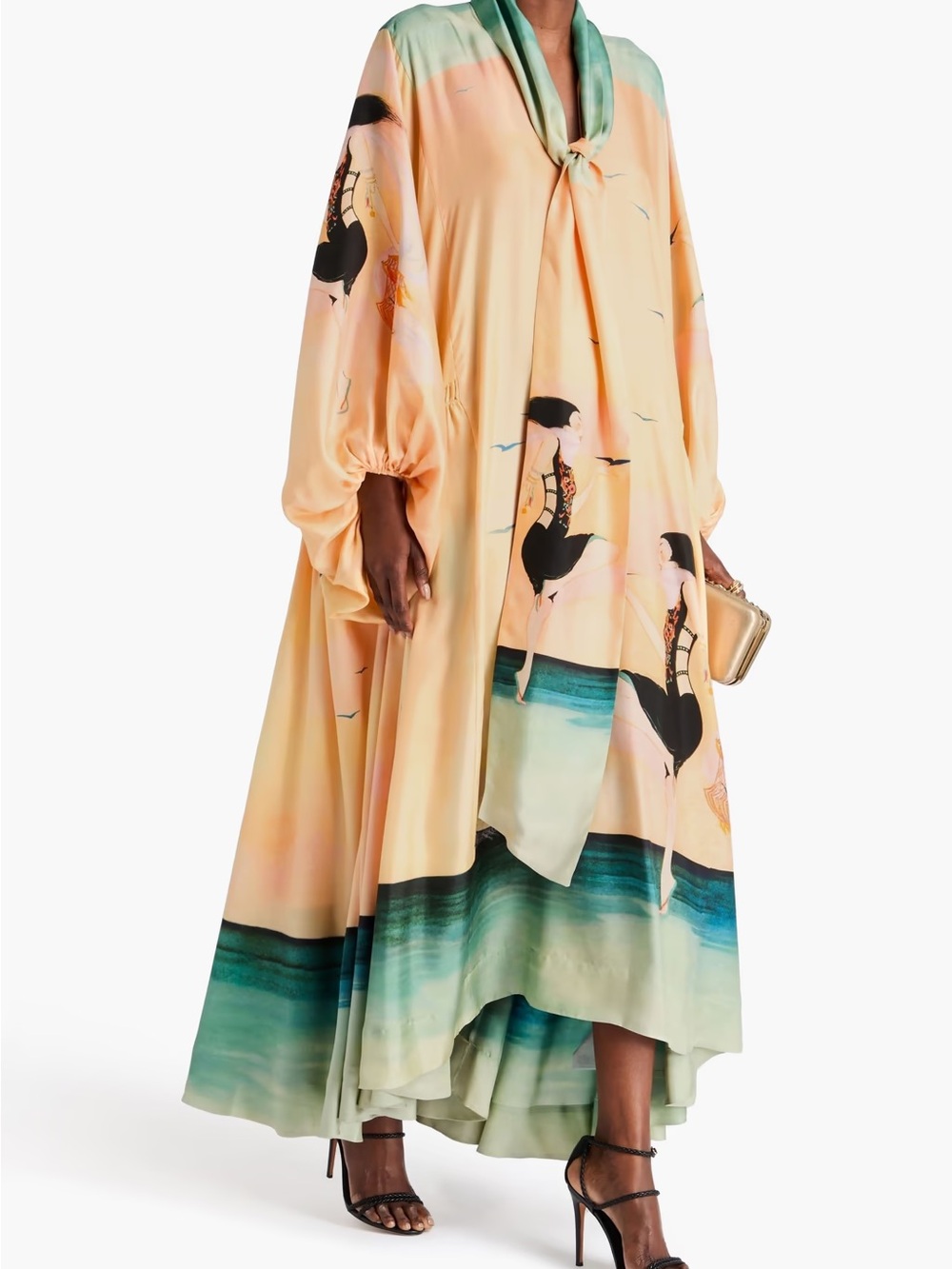 Zimmermann

Eden Billow Printed Silk Satin Gown- SOLD OUT EVERYWHERE